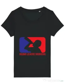 Tricou STANLEY STELLA dama Major league Negru