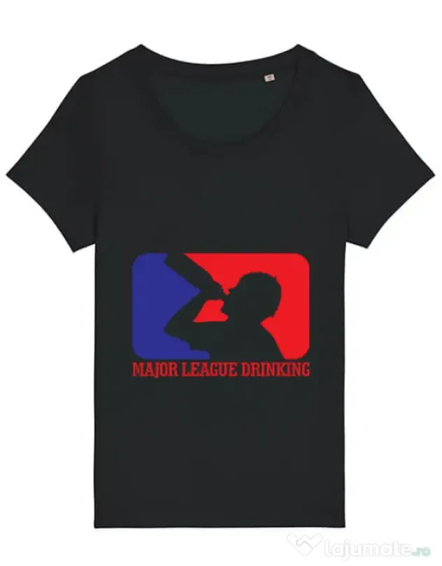 Tricou STANLEY STELLA dama Major league Negru