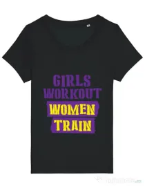 Tricou STANLEY STELLA dama Women train Negru