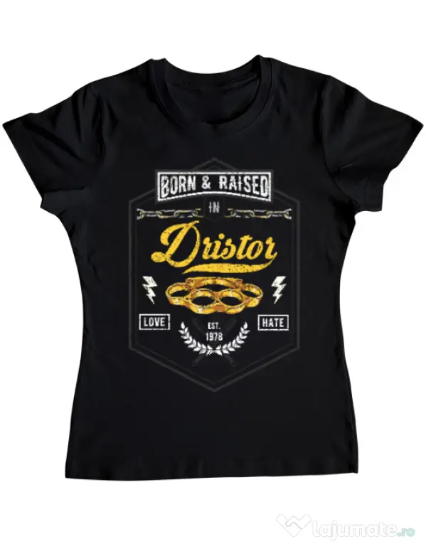 Tricou ADLER dama Dristor Negru