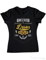 Tricou ADLER dama Dristor Negru