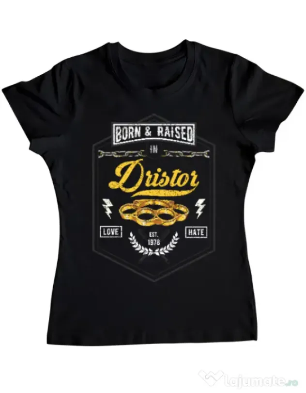 Tricou ADLER dama Dristor Negru