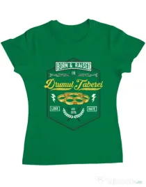 Tricou ADLER dama Drumul taberei Verde mediu
