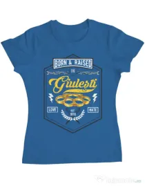 Tricou ADLER dama Giulesti Albastru azuriu