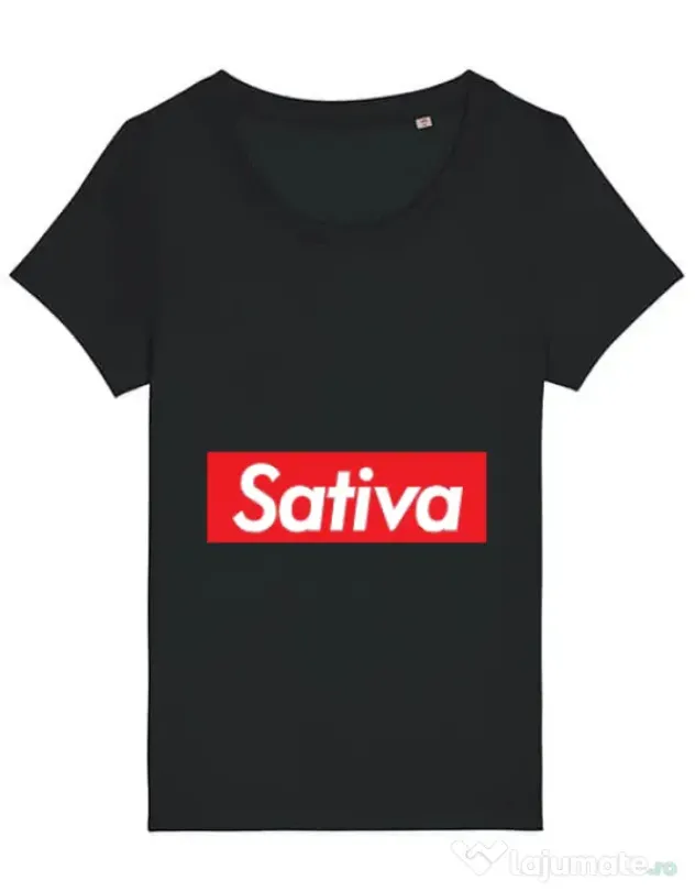 Tricou STANLEY STELLA dama Sativa Negru