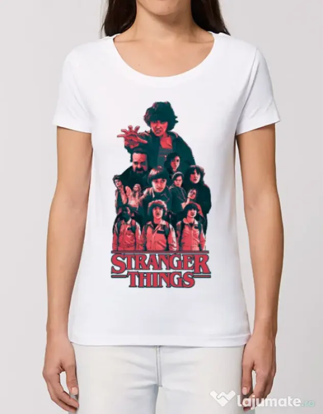 Tricou STANLEY STELLA dama Stranger team Alb