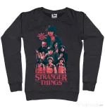 Bluza ADLER dama Stranger team Negru melanj