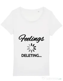 Tricou STANLEY STELLA dama Deleting feelings Alb