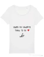 Tricou STANLEY STELLA dama Favorite thing Alb