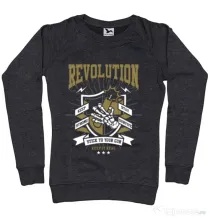 Bluza ADLER dama Revolution Negru melanj