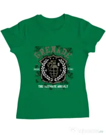 Tricou ADLER dama Grenade Verde mediu