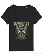Tricou STANLEY STELLA dama Woodchopper Negru
