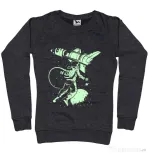 Bluza ADLER dama Lost In Space Negru melanj