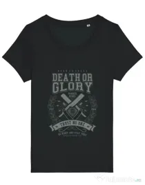 Tricou STANLEY STELLA dama Death or Glory Negru