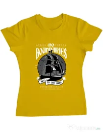 Tricou ADLER dama No Boundaries Galben