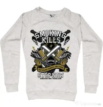 Bluza ADLER dama Smoking Kills Migdala melanj