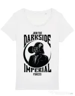 Tricou STANLEY STELLA dama Darkside Alb