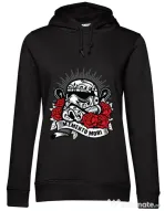 Hoodie dama cu gluga Dead Trooper Negru