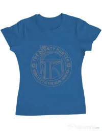 Tricou ADLER dama Bounty Hunter Albastru azuriu