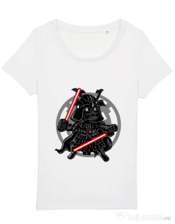 Tricou STANLEY STELLA dama Darkside Samurai Alb