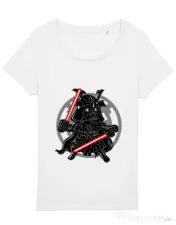 Tricou STANLEY STELLA dama Darkside Samurai Alb 