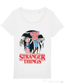 Tricou STANLEY STELLA dama Stranger Ricks Alb