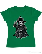 Tricou ADLER dama Vendetta Biker Verde mediu