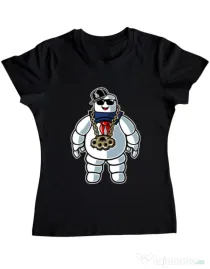 Tricou ADLER dama Stay Dope Negru