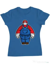 Tricou ADLER dama Baymario Albastru azuriu