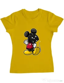 Tricou ADLER dama Darkmouse Galben