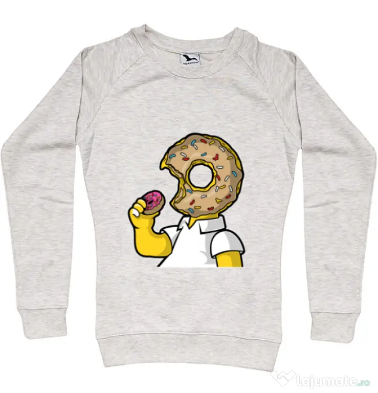 Bluza ADLER dama I Like Donut Migdala melanj