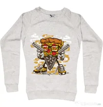 Bluza ADLER dama Pizza Gangster Migdala melanj