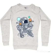 Bluza ADLER dama Astronaut Ice Cream Migdala melanj