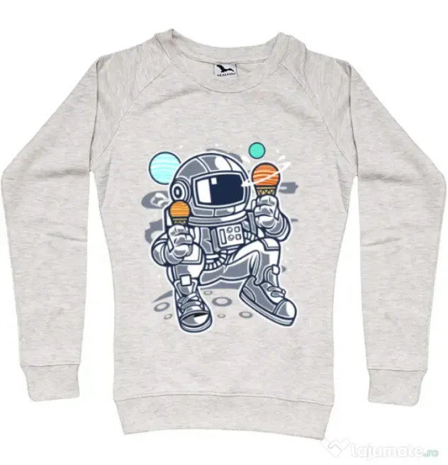 Bluza ADLER dama Astronaut Ice Cream Migdala melanj