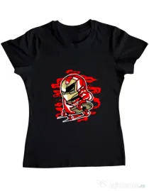 Tricou ADLER dama Iron Skate Negru