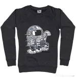 Bluza ADLER dama Space Racer Negru melanj