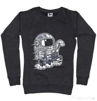 Bluza ADLER dama Space Racer Negru melanj