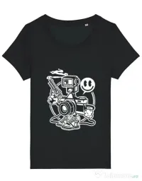 Tricou STANLEY STELLA dama Shooter Negru