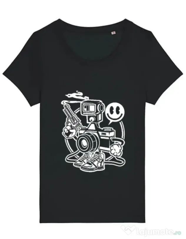 Tricou STANLEY STELLA dama Shooter Negru