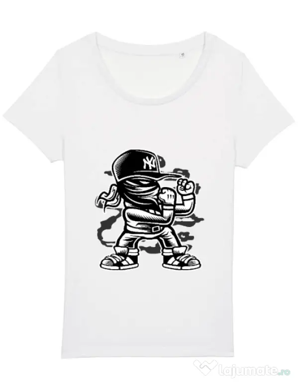Tricou STANLEY STELLA dama Fighter Alb