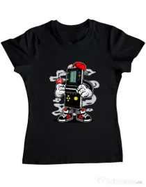 Tricou ADLER dama Brick Gamers Negru