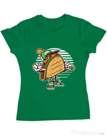 Tricou ADLER dama Taco Verde mediu