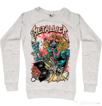 Bluza ADLER dama Heavy Guitar Migdala melanj