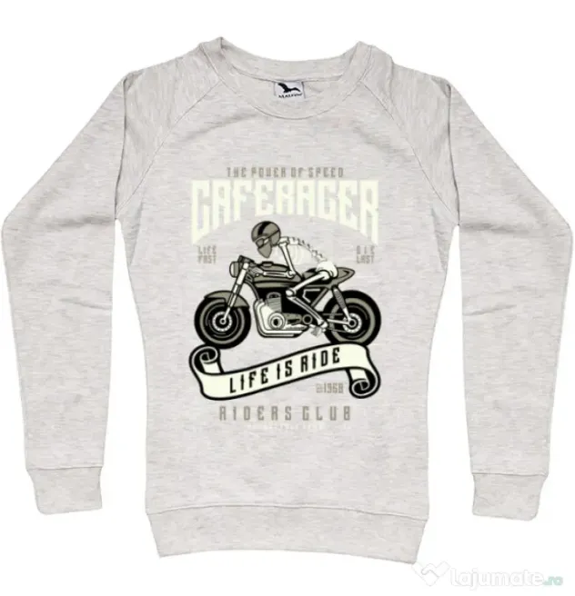 Bluza ADLER dama Speed of Caferacer Migdala melanj