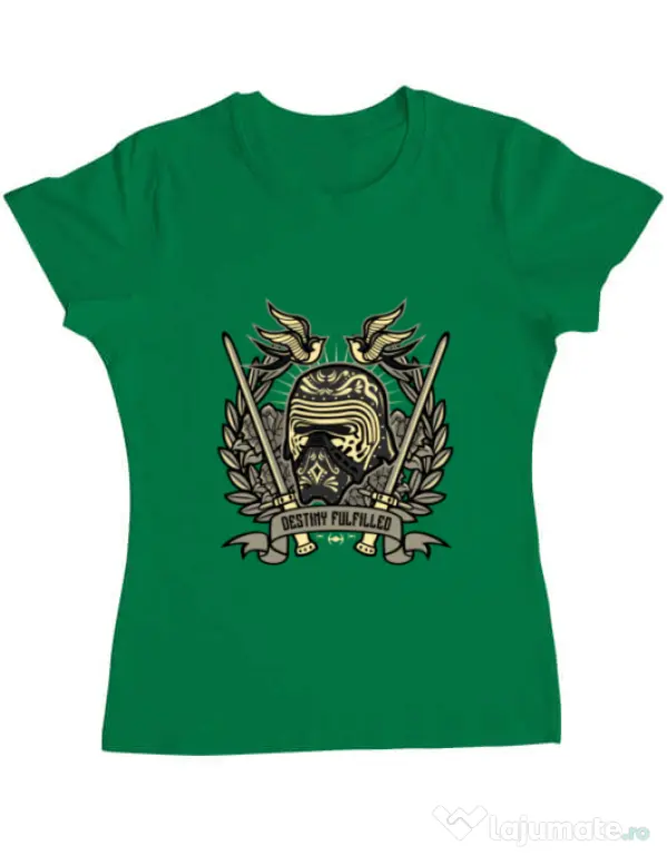 Tricou ADLER dama Destiny Fulfilled Verde mediu