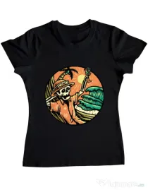 Tricou ADLER dama Have a Nice Day Negru