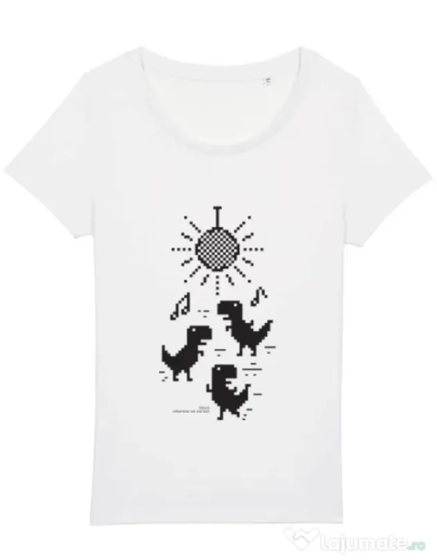 Tricou STANLEY STELLA dama Dance Alb