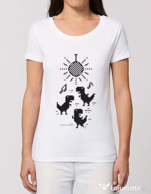 Tricou STANLEY STELLA dama Dance Alb
