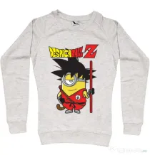 Bluza ADLER dama Despicaball Z Son Goku Migdala melanj