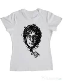Tricou ADLER dama Imagine Cassette Alb